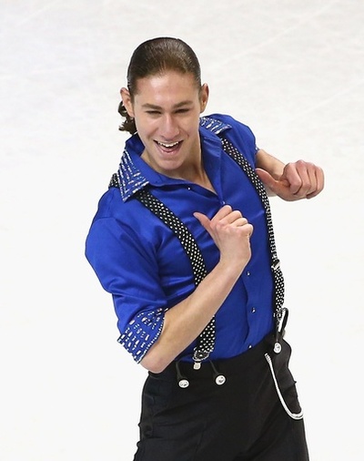 ブラウンが男子シングルSP首位、フィギュア全米選手権