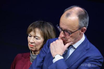 メルツ独首相の人気、過去最低に 政党支持率は移民排斥の極右AfDが首位