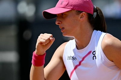 好調シフィオンテク ガウフとの準決勝に進出 イタリア国際