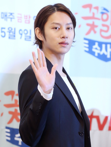 スーパージュニアのヒチョル、新ドラマの制作発表会に出席