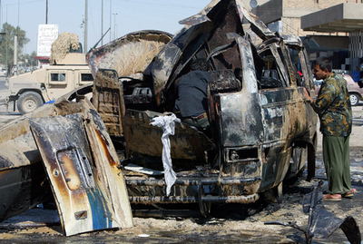 巡礼から首都へ帰るシーア派信徒へ攻撃相次ぐ、58人死亡 - イラク