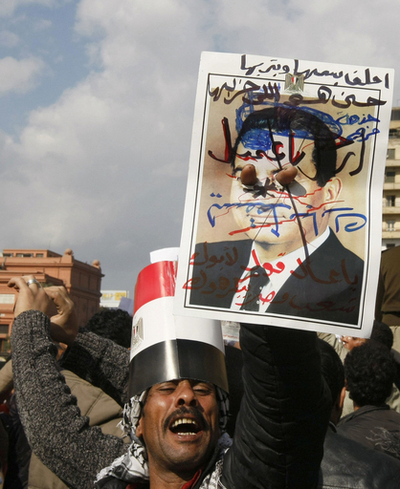 「駐在国にムバラク支援を働きかけよ」、イスラエルが自国の外交官に通達