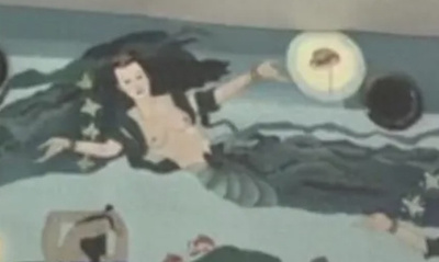 中国の鉄道駅の待合室に「下品」な壁画？ ネットで物議を醸す