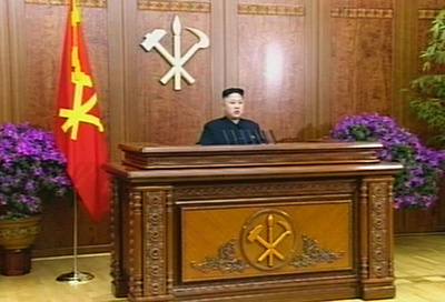 北朝鮮の金第1書記が「新年の辞」