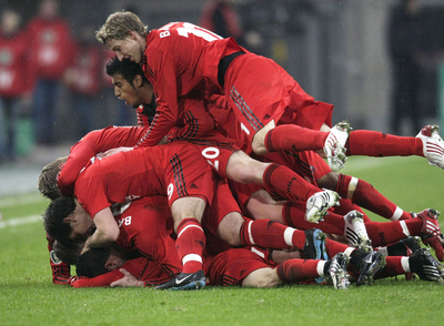 レバークーゼン バイエルンを下し準決勝へ、ドイツカップ