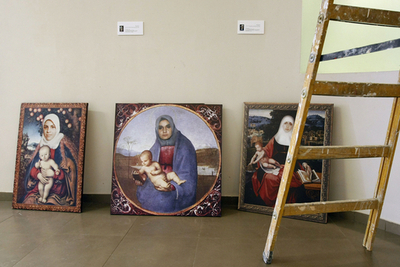 パレスチナ自爆犯を聖母マリアに見立てた展覧会、猛抗議で中止に