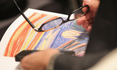 ムンクの「叫び」、史上最高額96億円で落札 米NY