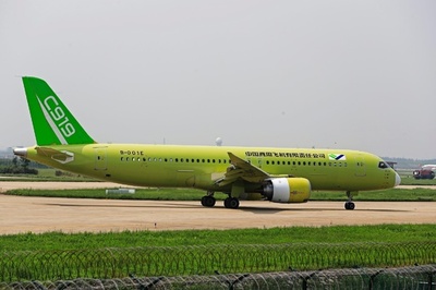 中国のC919大型旅客機の104号機、試験飛行など実施