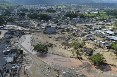 コロンビア土砂崩れ、死者273人に 依然200人以上行方不明