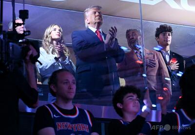 トランプ氏NBAファイナル観戦でNYロックダウン