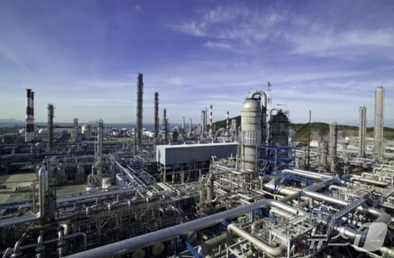 ハンファトータルエナジーズの大山工場の全景(c)news1