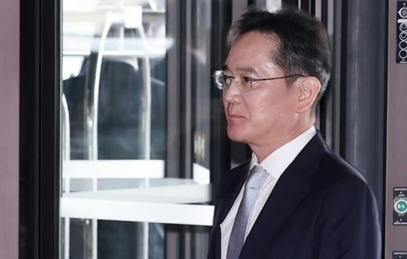 韓国サムスン電子のイ・ジェヨン（李在鎔）会長(c)news1