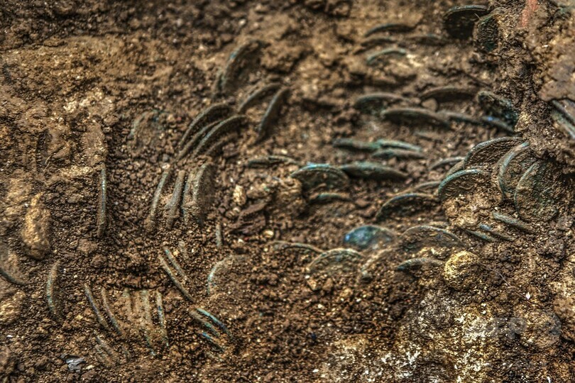 サクランボ果樹園から古代ローマ時代の硬貨4000枚、スイス