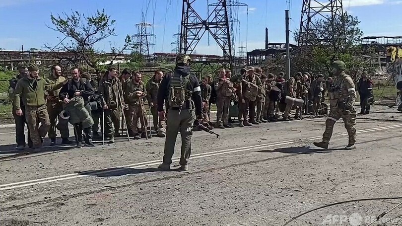 マリウポリ製鉄所、ウクライナ兵1000人以上残留 親ロ派指導者