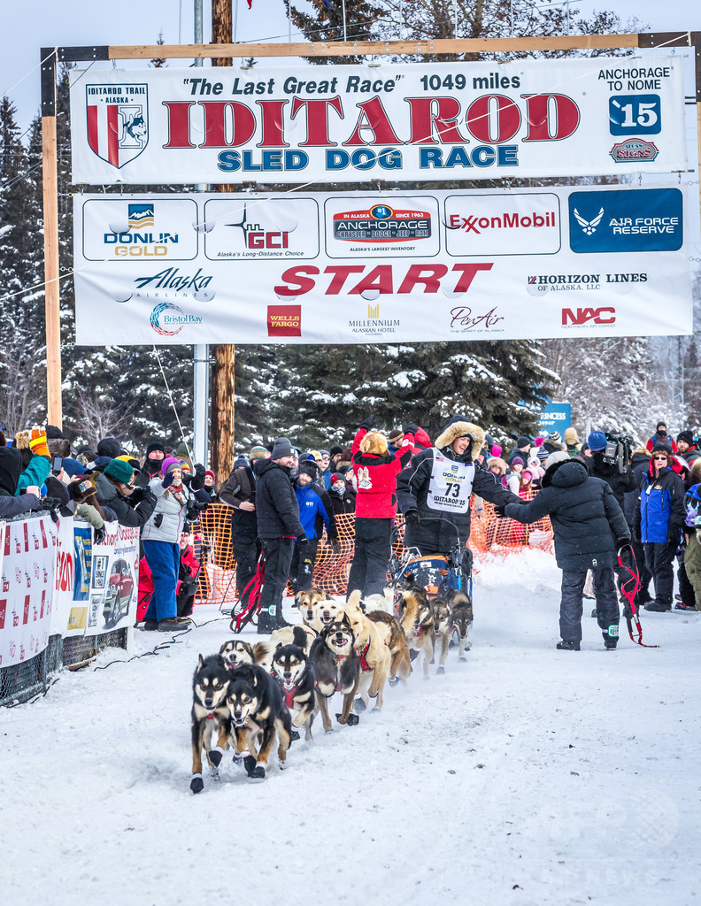 女性犬ぞり師の本多さん、1600キロの米レースを無事完走