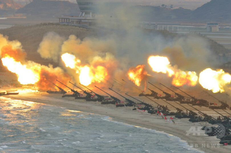 北朝鮮、プロパガンダ映像で米首都をミサイル攻撃