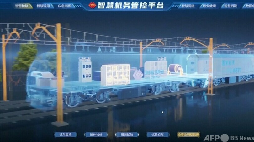 中国 独自開発の重荷重鉄道スマート維持管理システムを発表