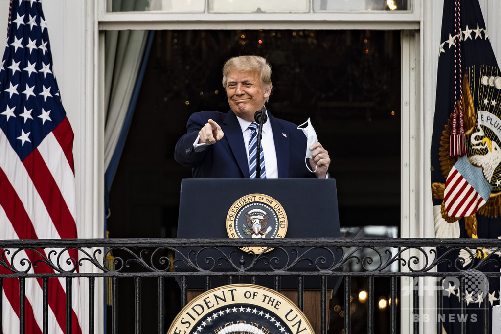 トランプ氏 感染後初の演説 とても気分良い 写真16枚 国際ニュース Afpbb News