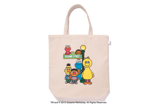 A BATHING APE Sesame Street コラボ ビーズクッション（ア