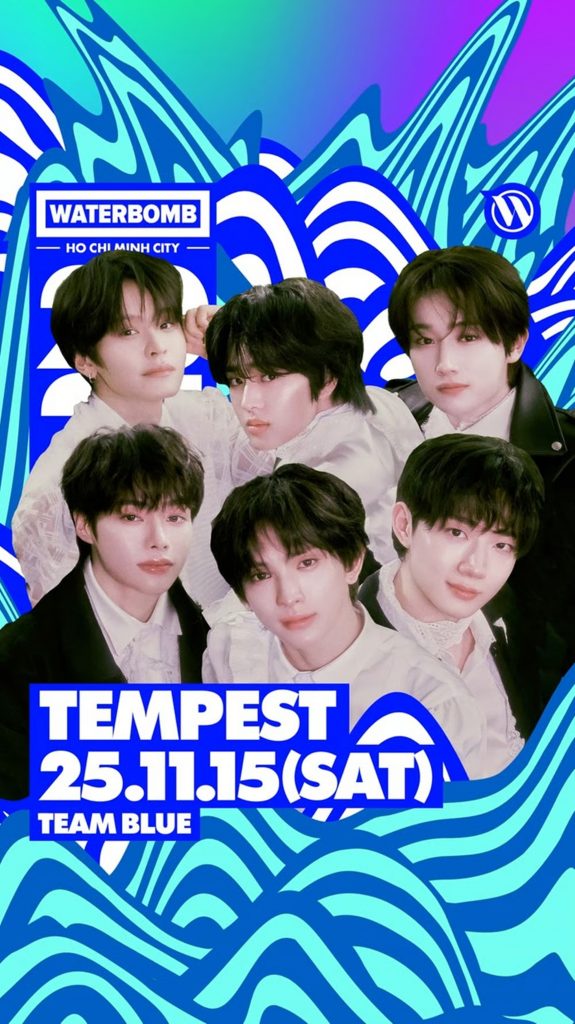 TEMPEST、11月に「WATERBOMBホーチミン2025」出演決定 写真枚 国際