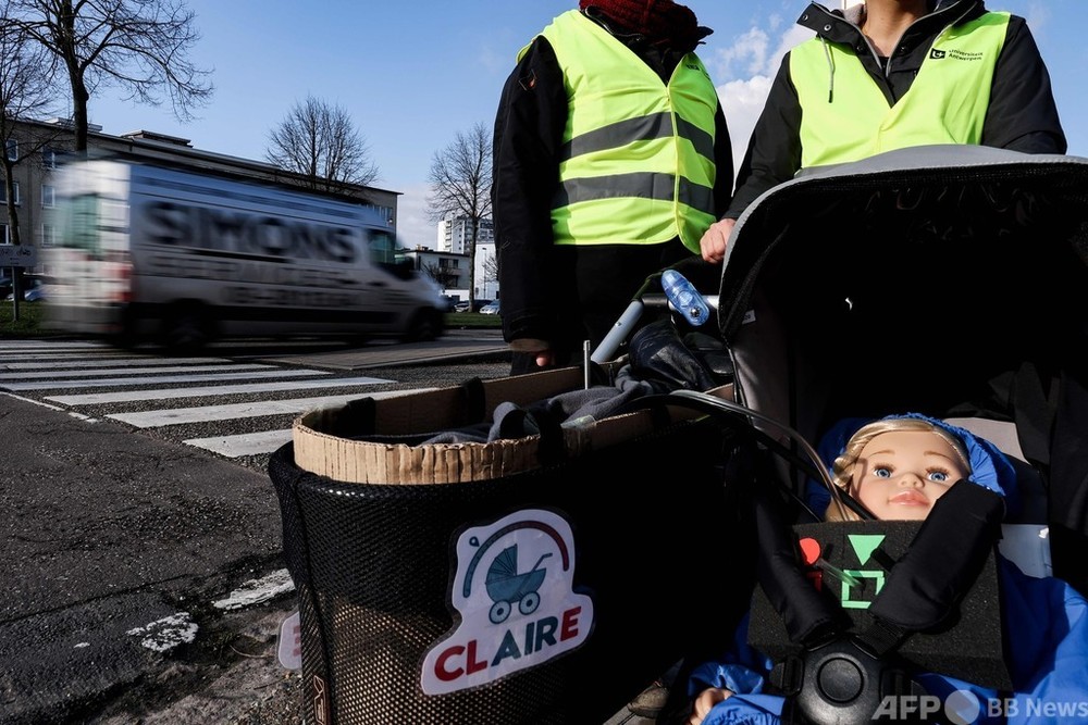 アントワープの「赤ちゃん」、市民と一緒に大気汚染調査