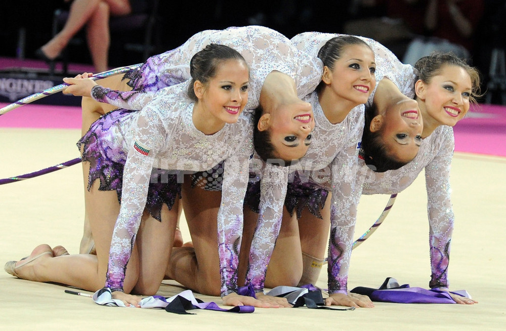 団体種目別でロシア、ブルガリアが金メダル 世界新体操選手権 写真19枚 国際ニュース：AFPBB News