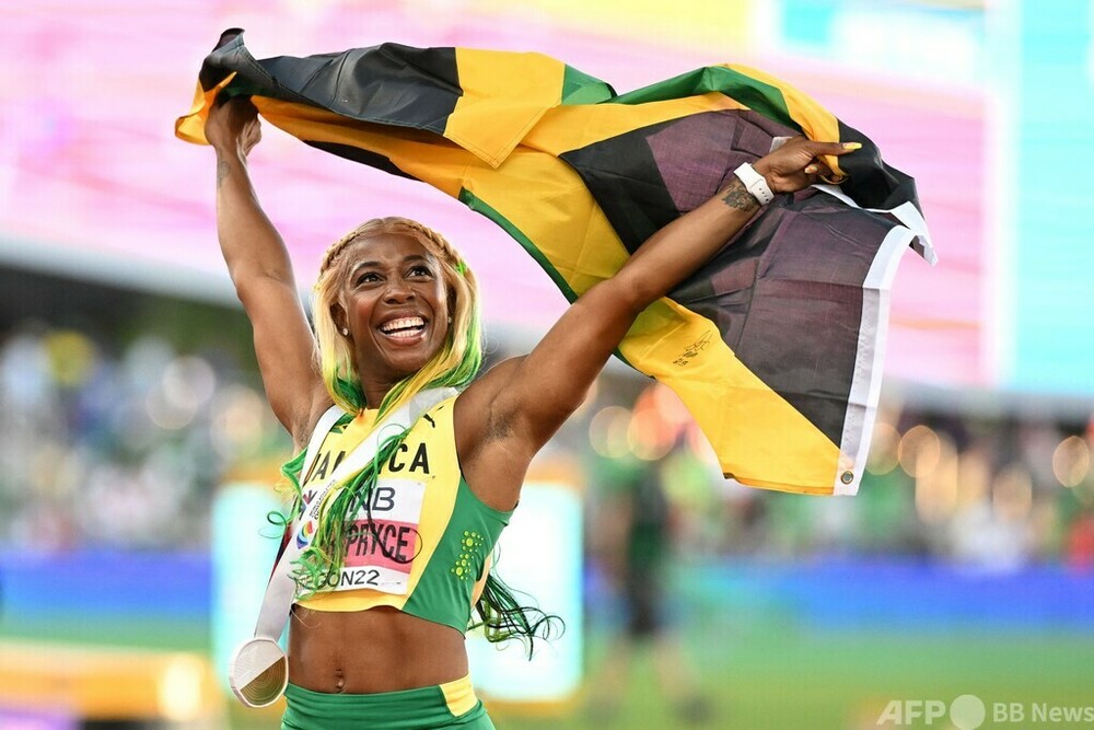 フレイザー・プライス女子100mでV5 ジャマイカ勢表彰台独占 世界陸上