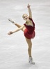 世界フィギュアスケート国別対抗戦2015、女子シングル・ショートプログラム。演技に臨むグレイシー・ゴールド（2015年4月16日撮影）。(c)AFP/Toru YAMANAKA