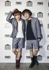 東京・表参道で開催されたオンラインショップ「パメオ・ポーズ（PAMEO POSE）」のオープニングパーティに出席したタレントの広海・深海
（2013年3月15日撮影）。(c)PAMEO POSE