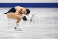 17-18フィギュアスケートグランプリ（GP）ファイナル、女子シングル・フリースケーティング（FS）。演技に臨む樋口新葉（2017年12月9日撮影）。(c)AFP PHOTO / Toshifumi KITAMURA
