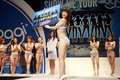 2007年10月16日、都内で開かれたトリンプ主催の「SHOW ME YOUR sloggi」コンテストで優勝した渡辺花穂（Kaho Watanabe）さん。(c)AFP/Yoshikazu TSUNO