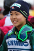 スキージャンプW杯2012-13女子個人第7戦。2位に終わったものの、W杯総合首位を守った高梨沙羅（Sara Takanashi、2013年1月12日撮影）。(c)AFP