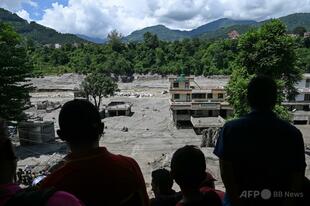 ネパール、国際社会に温暖化対策の強化訴え 大規模土石流を受け