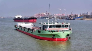 長江中上流初のゼロ炭素輸送船団が湖北省に設立＝中国