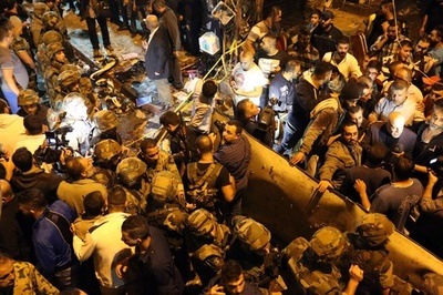 レバノンで連続爆発、41人死亡 ISが犯行声明、ヒズボラ拠点狙う