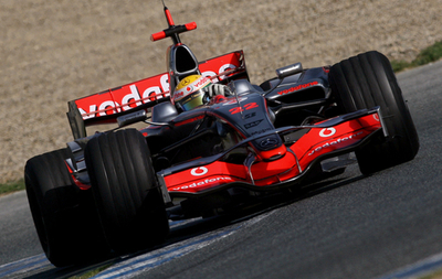 ハミルトン ヘレステスト初日でトップに