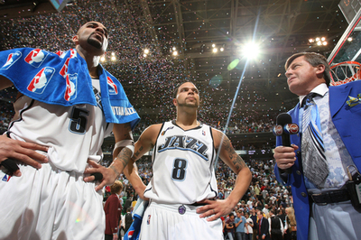 ジャズ ホームでレイカーズを下し初勝利、NBAプレーオフ