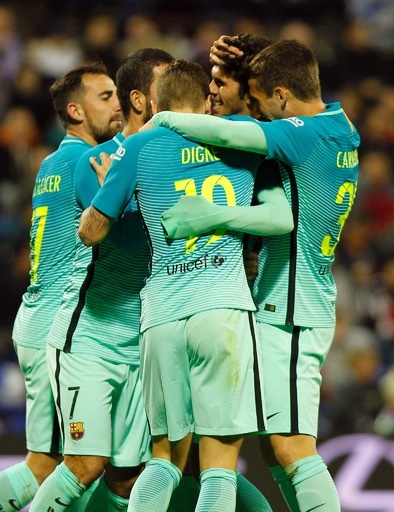 バルサが格下相手にドロー、アトレティコは6発大勝 スペイン国王杯