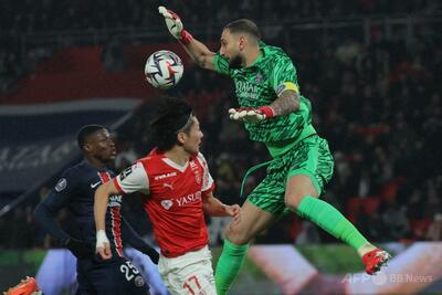 PSGとスタッド・ランスはドロー、中村敬斗が同点弾