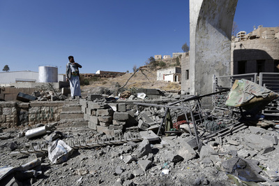 サウジ連合軍、イエメン反政府勢力系テレビ局を空爆 4人死亡