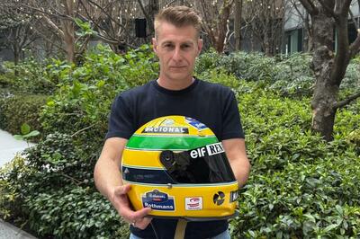 アイルトン・セナ着用ヘルメットを日本で購入、現役ドライバーも垂涎の一品は「100万ドル」の価値