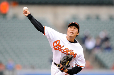 上原 右ひじ痛で登板回避へ