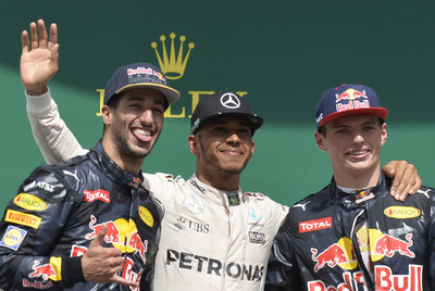 ハミルトンが最近7戦で6勝目、ロズベルグとの差を広げる ドイツGP