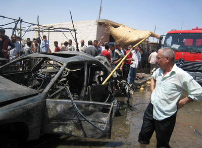 イラク北部キルクークで車両爆弾攻撃、死者7人、負傷者47人