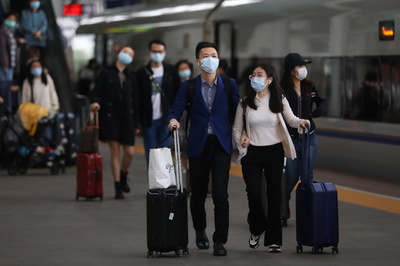 メーデー休暇の旅客1.21億人に 1日平均は53%減 中国・交通運輸部