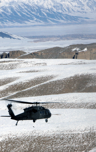 多国籍軍のヘリコプター、南東部で墜落 - アフガニスタン