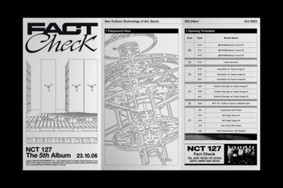NCT 127、アルバム「Fact Check」のタイムテーブルオープン