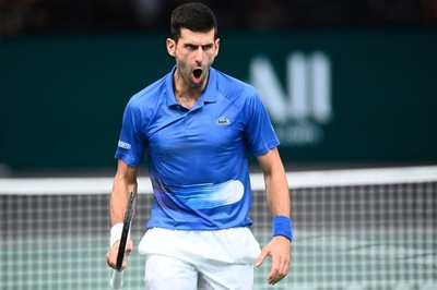 ジョコビッチ、パリ・マスターズ連覇へ初戦突破