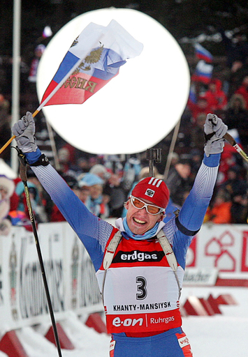 ＜バイアスロン 06-07W杯・最終第9戦＞男子15キロメートル・マススタート、チェレゾフ W杯初優勝を飾る - ロシア