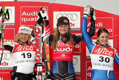 女子滑降・第9戦 リンゼイ・ボンがシーズン5勝目